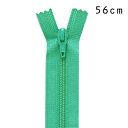 \期間限定10%OFF/ YKK フラットニットファスナー 止め(25FK) 56cm 824.ミントグリーン 08Co99_