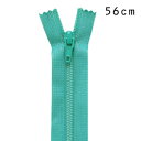 YKK フラットニットファスナー 止め(25FK) 56cm 825.アクアグリーン 08Co99_