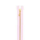 YKK メタルファスナー(3G DNDBL C) ゴールド 止め 20cm 512.うすピンク 08Co99_