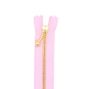 YKK メタルファスナー(3G DNDBL C) ゴールド 止め 12cm 513.ライトピンク 08Co99_