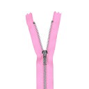YKK メタルファスナー YZiP(3Y DA C) シルバー 止め 30cm 513.ライトピンク 08Co99_
