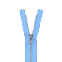 YKK メタルファスナー YZiP(3Y DA C) シルバー 止め 30cm 545.ベビーブルー 08Co99_(3)