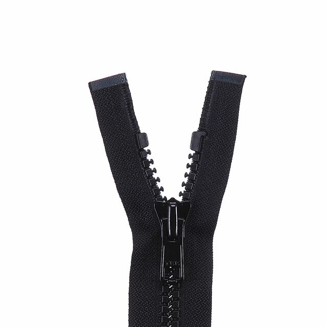 YKK 8ビスロンファスナー（8VS DA OP） オープン 100cm 580.黒 08Co99_