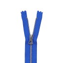 YKK メタルファスナー(3MN DFWF C) シルバー 止め 20cm 918.ブルー 08Co99_