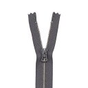 YKK メタルファスナー(3MN DFWF C) シルバー 止め 20cm 405.トープ 08Co99_