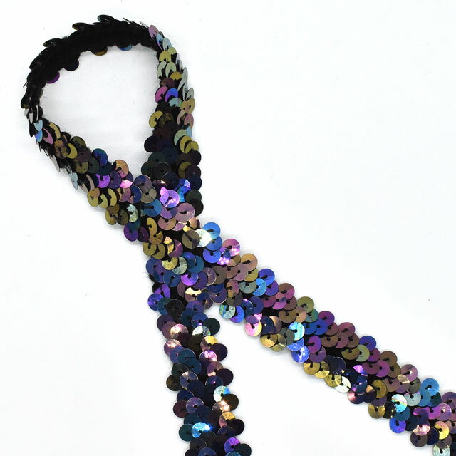 ストレッチスパンコールブレード（TR7054） 43.ブラック×オーロラ (H)_4b_