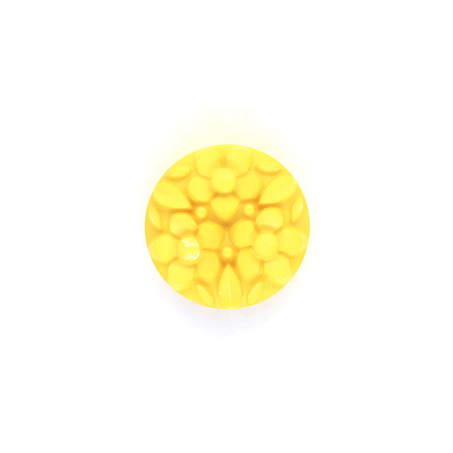 ボタン ナイロンフラワーブーケボタン （4518N） 13mm N942.イエロー 08Bg99_