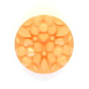 ボタン ナイロンフラワーブーケボタン （4518N） 20mm N943.オレンジ (H)_6a_