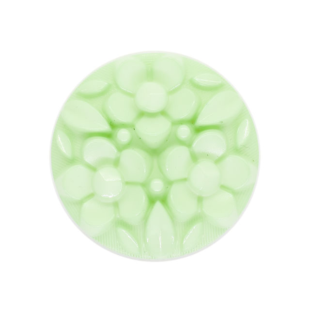 Poly Button - ボタン ナイロンフラワーブーケボタン （4518N） 20mm N947.グリーン 08Bg99_