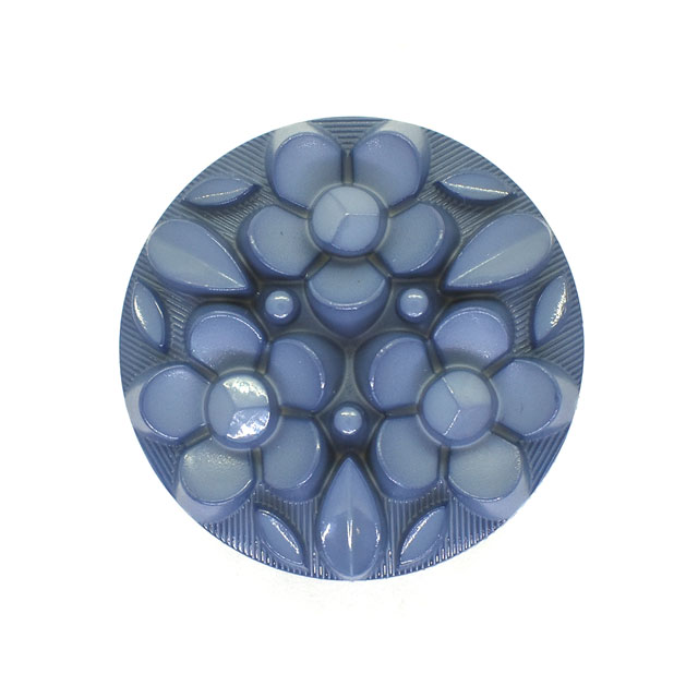 ボタン ナイロンフラワーブーケボタン （4518N） 20mm N949.ブルーグレー 08Bg99_