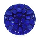 \期間限定10%OFF/ ボタン ナイロンフラワーブーケボタン (4518N) 28mm N962.ブルー 08Bg99_