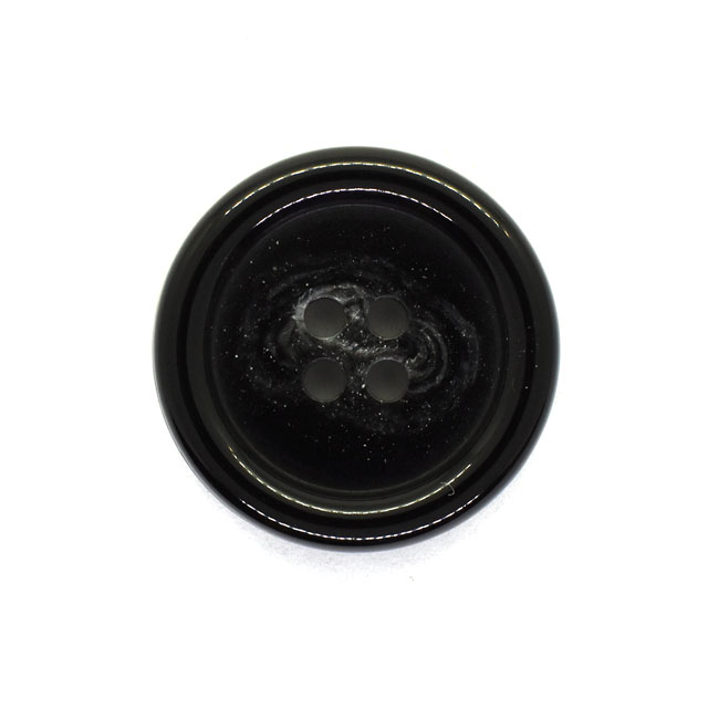 水牛風プラスチックボタン（BAB4507） 23mm 8.ダークグレー 08Bg99_