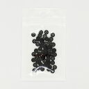 \期間限定10%OFF/ ドール用 4つ穴 プラボタン 5.5mm 黒 06Ab99_