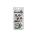 \期間限定10%OFF/ サンコッコー ドットボタン 厚地用 (SUN18-52) 15mm 黒ニッケル 6組入 08Bg99_