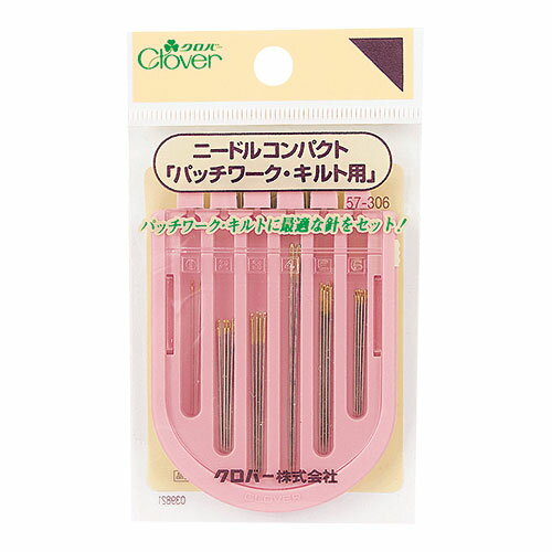 ●内容：20本入●サイズ：メリケン針長8：太さ 0.64mm×長さ 36.4mm　4本メリケン針長9：太さ 0.56mm×長さ 34.8mm　4本ビトゥイーンズ8：太さ 0.61mm×長さ 28.6mm　4本ビトゥイーンズ9：太さ 0.53mm×長さ 27.0mm　4本コットンダーナーズ6：太さ 0.76mm×長さ 49.2mm　2本シャープス12：太さ 0.46mm×長さ 28.8mm　2本【商品の詳細】パッチワーク・キルトに最適な針の、携帯に便利なセットです。各ポケットにフタがついているので、針の出し入れが簡単です。【ご注文前に必ずお読み下さい】・表示価格は1パックの価格です。・ご覧になるディスプレイ環境により、実際のお色と異なる場合がございます。・予告なくパッケージが変更になる場合がございます。・当社の他オンラインショップと在庫を共有しており、注文が確定しても完売・欠品の場合があります。予めご了承下さい。