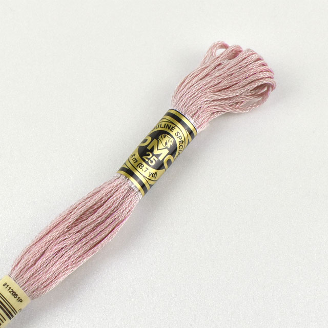 刺しゅう材料 DMC 刺繍糸 25番 色番153 06Bg99_
