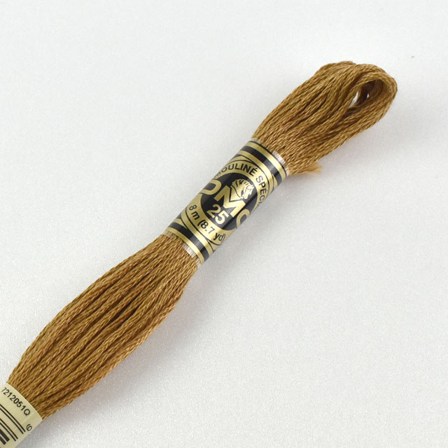 刺しゅう材料 DMC 刺繍糸 25番 色番167 06Bg99_