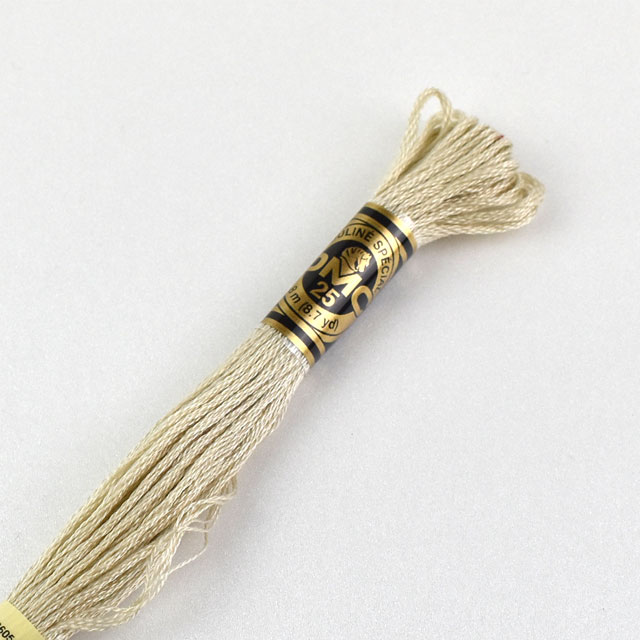 刺しゅう材料 DMC 刺繍糸 25番 色番3033 06Bg99_