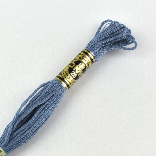 刺しゅう材料 DMC 刺繍糸 25番 色番322 06Bg99_