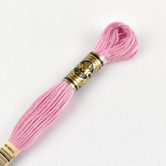 刺しゅう材料 DMC 刺繍糸 25番 色番3609 06Bg99_