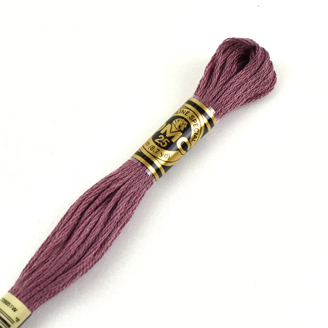 刺しゅう材料 DMC 刺繍糸 25番 色番3835 06Bg99_