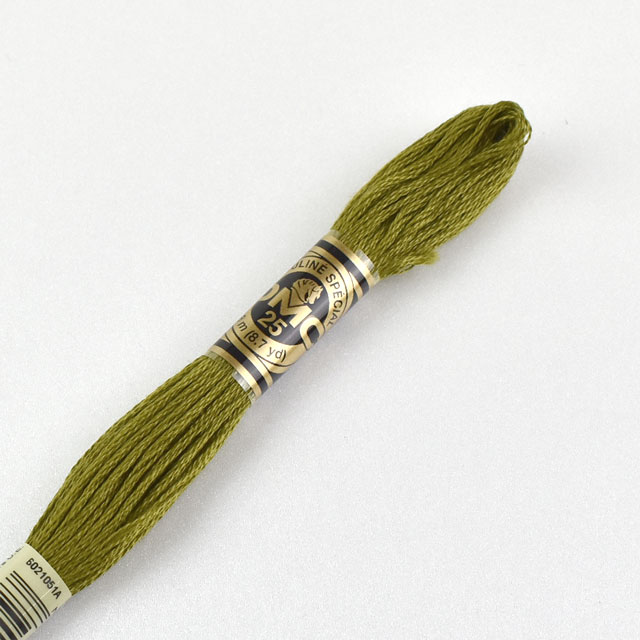 刺しゅう材料 DMC 刺繍糸 25番 色番732 06Bg99_