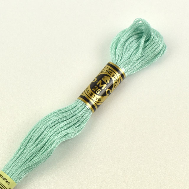 刺しゅう材料 DMC 刺繍糸 25番 色番964 06Bg99_