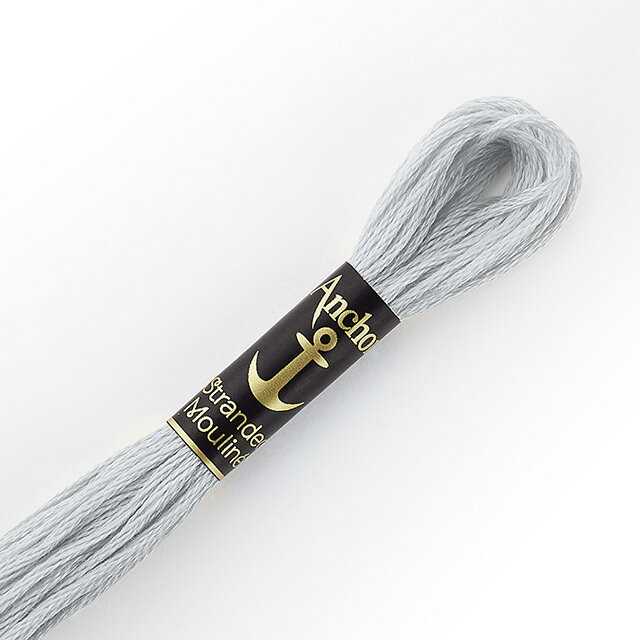 刺しゅう材料 Anchor-アンカー- 刺繍糸 25番（342100） 色番398 (H)_5a_