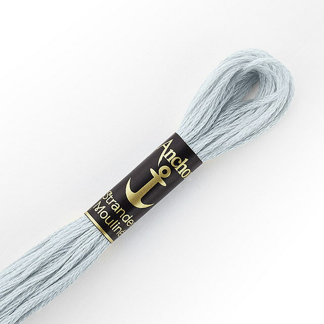 刺しゅう材料 Anchor-アンカー- 刺繍糸 25番（342100） 色番848 (H)_5a_