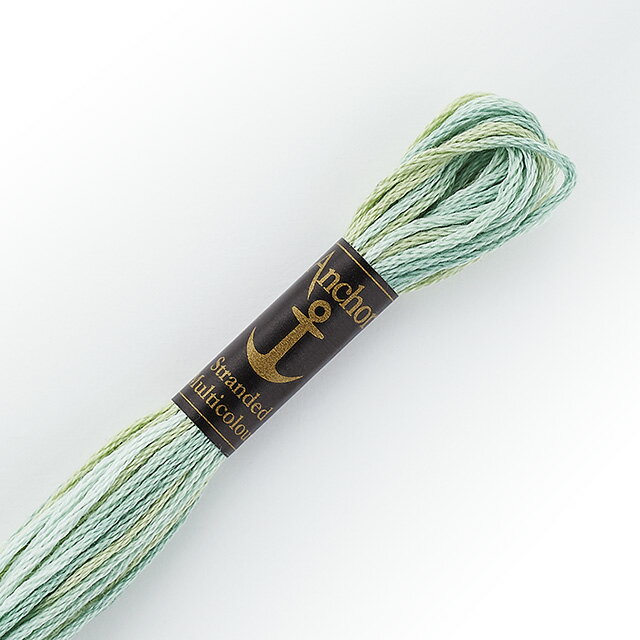 刺しゅう材料 Anchor-アンカー- 刺繍糸 25番 マルチカラー（342101） 色番1352 06Bg99_