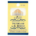 刺しゅう用具 クロバー フランス刺しゅう針取合せ No.3~9 (57-039) 06Bg99_