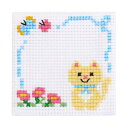 刺しゅうキット オリムパス クロスステッチ はじめてのクロス・ステッチ ネコのおさんぽ(9037) 06Bi99_