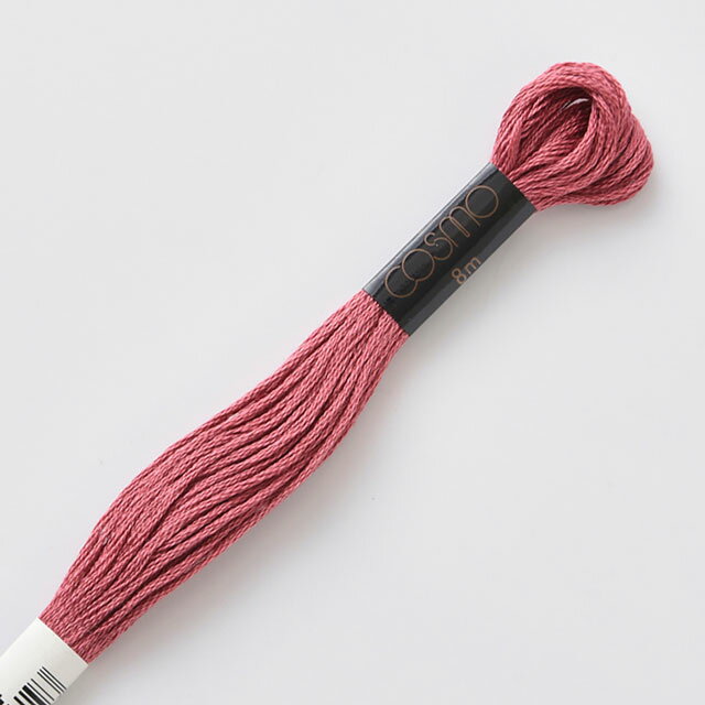 刺しゅう材料 cosmo-コスモ- 刺繍糸 25番 色番654 (H)_5a_