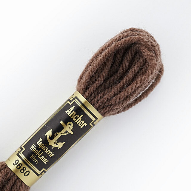 刺しゅう材料 Anchor-アンカー- タピセリーウール/ウール刺繍糸（342301） 色番9680 (H)_5a_