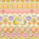 〔メール便対応商品〕 生地 22fabric -ニャンニャンファブリック- 9th collection アイシングクッキー/ローン(DP4440) 7A.オフ 09Ac04j