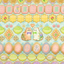 〔メール便対応商品〕 生地 22fabric -ニャンニャンファブリック- 9th collection アイシングクッキー/ローン(DP4440) 7B.サックス 09Ac04j