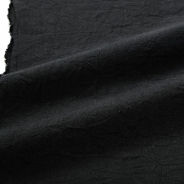 ＼スーパーセール20%OFF／ 〔メール便対応商品〕生地 さがの木綿 /モーリークロス（YK7770） 704.黒 09Ag17_