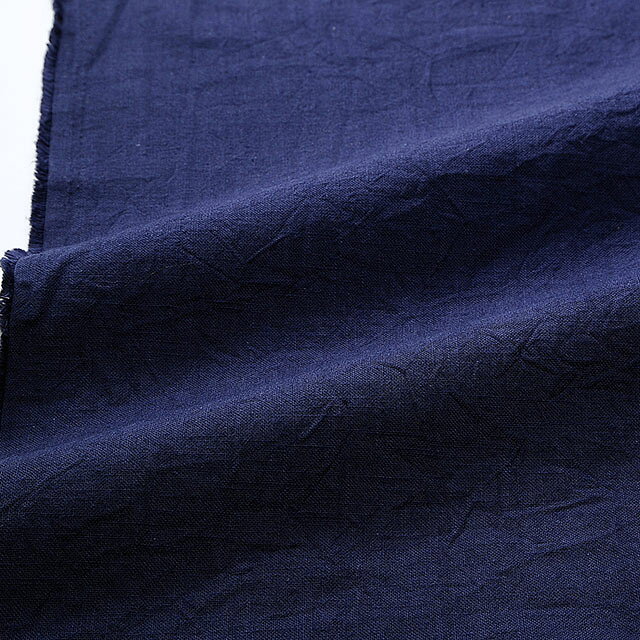 ＼スーパーセール20%OFF／ 〔メール便対応商品〕生地 さがの木綿 /モーリークロス（YK7770） 716.紺 09Ag17_