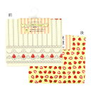 カットクロス ちいさな世界のちいさな生地（TTF-20） ストロベリー (H)_6a_