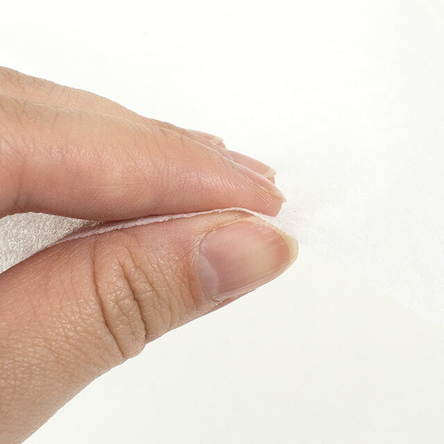 〔メール便対応商品〕 接着芯 ロイヤル不織布 極薄 約0.3mm厚（R250AP） 白 09Cx49_ okadayaec-10217758 新宿オカダヤ楽天市場店 サンプル画像3