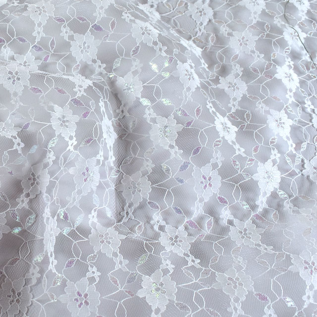 〔メール便対応商品〕生地 パールラッセルレース（035-3900P） 1.白 10Ac04_