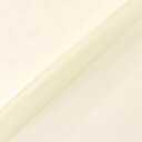 \期間限定20%OFF/ 〔メール便対応商品〕生地 ポリエステルオーガンジー(2440) 59.象牙色 10Bg11_