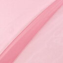 〔メール便対応商品〕生地 ポリエステルオーガンジー(2440) 132.ローズピンク 10Bg11_