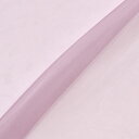 〔メール便対応商品〕生地 ポリエステルオーガンジー(2440) 531.浅紫 10Bg11_