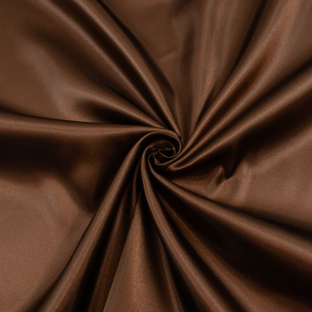 〔メール便対応商品〕 生地 スプランドゥールサテン（203991） 90.ブラウン 10Ae07_