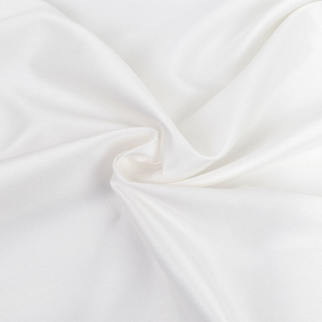 生地 ミカドシルク風/ツイル生地（3468A-2） KW.白 10Ae08_