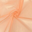 \期間限定20%OFF/ 〔メール便対応商品〕生地 ナイロンオーガンジー(6000TN) 16.サーモンピンク 10Bg10_