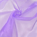\期間限定20%OFF/ 〔メール便対応商品〕生地 ナイロンオーガンジー(6000TN) 31.ライトパープル 10Bg10_