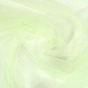 \期間限定20%OFF/ 〔メール便対応商品〕 生地 ファインチュール(T4100) 317.黄緑 10Ab03_