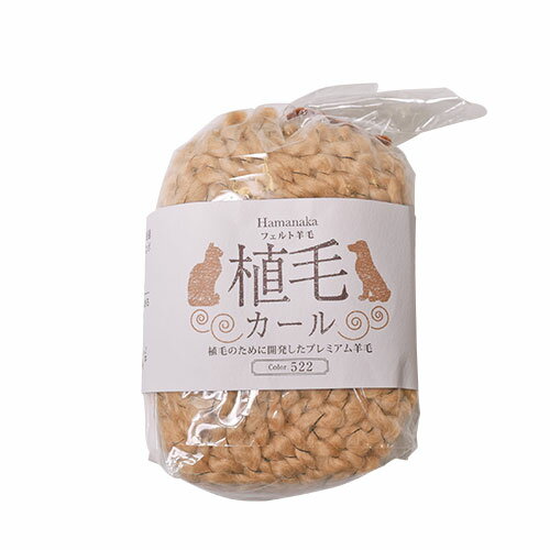 フェルト羊毛 ハマナカ 植毛カール（H-440-005） 522.アプリコット 06Bl99_